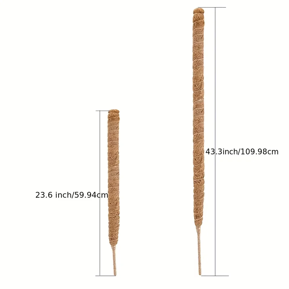 Bendable Moss Pole for Indoor Plants β Tall 23.6''/43.3'' Climbing Support for Monstera & More