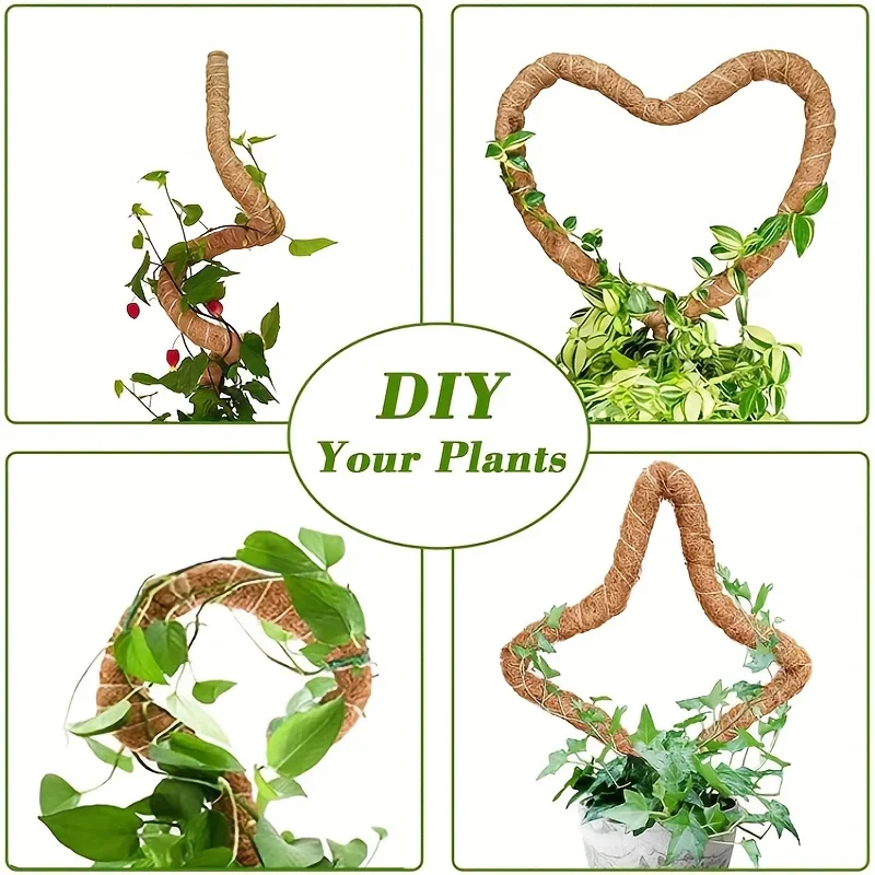 Bendable Moss Pole for Indoor Plants β Tall 23.6''/43.3'' Climbing Support for Monstera & More - Image 4