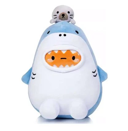 10β Shark Tayto & Seal Mochi Plush