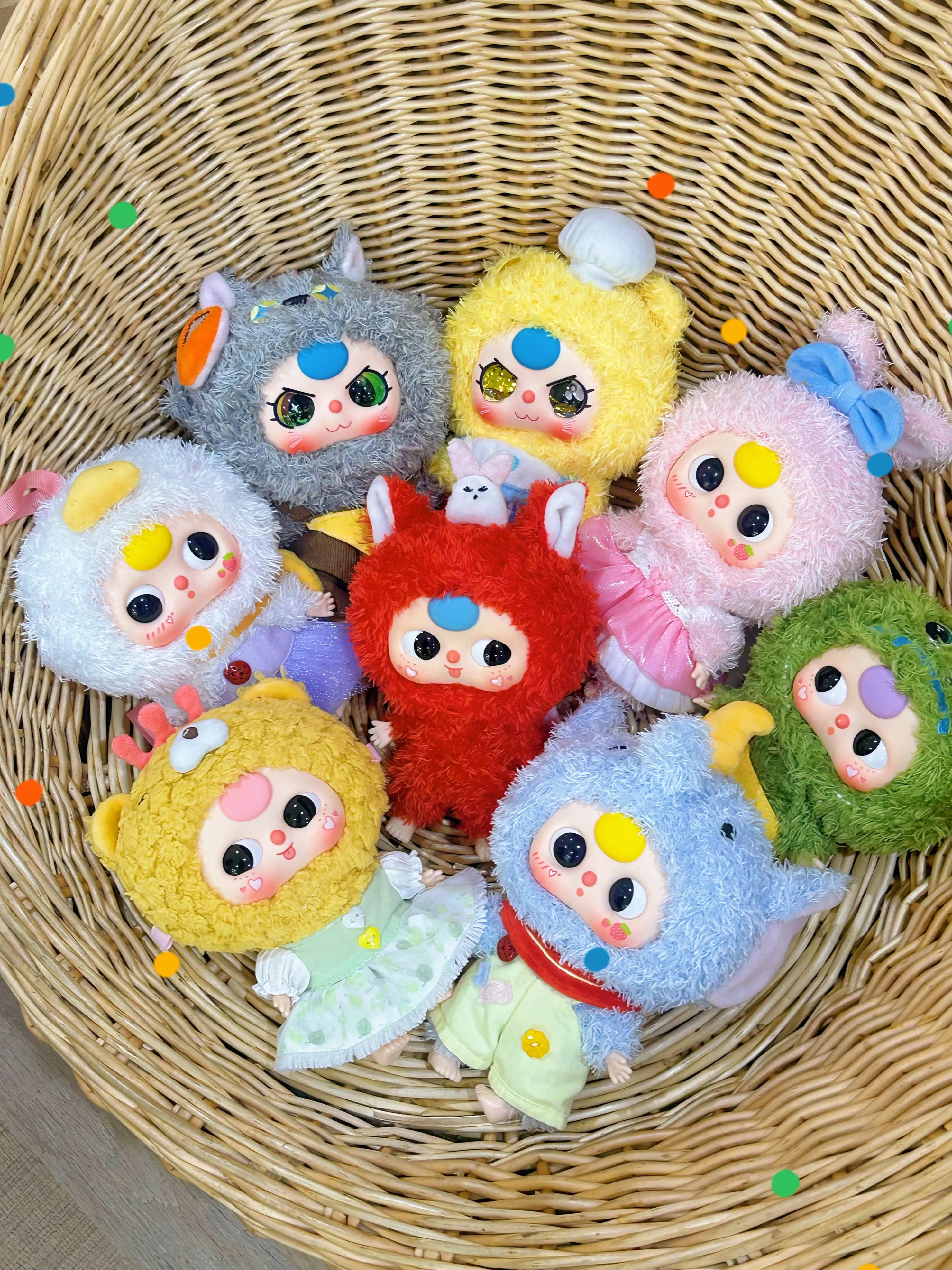 Baby Three Fairy Tale Kindergarten Plush Pendant Series Blind Box - Image 6