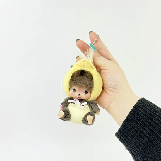 Monchhichi Animal Bebichichi Chick Big Face Keychain - Image 3