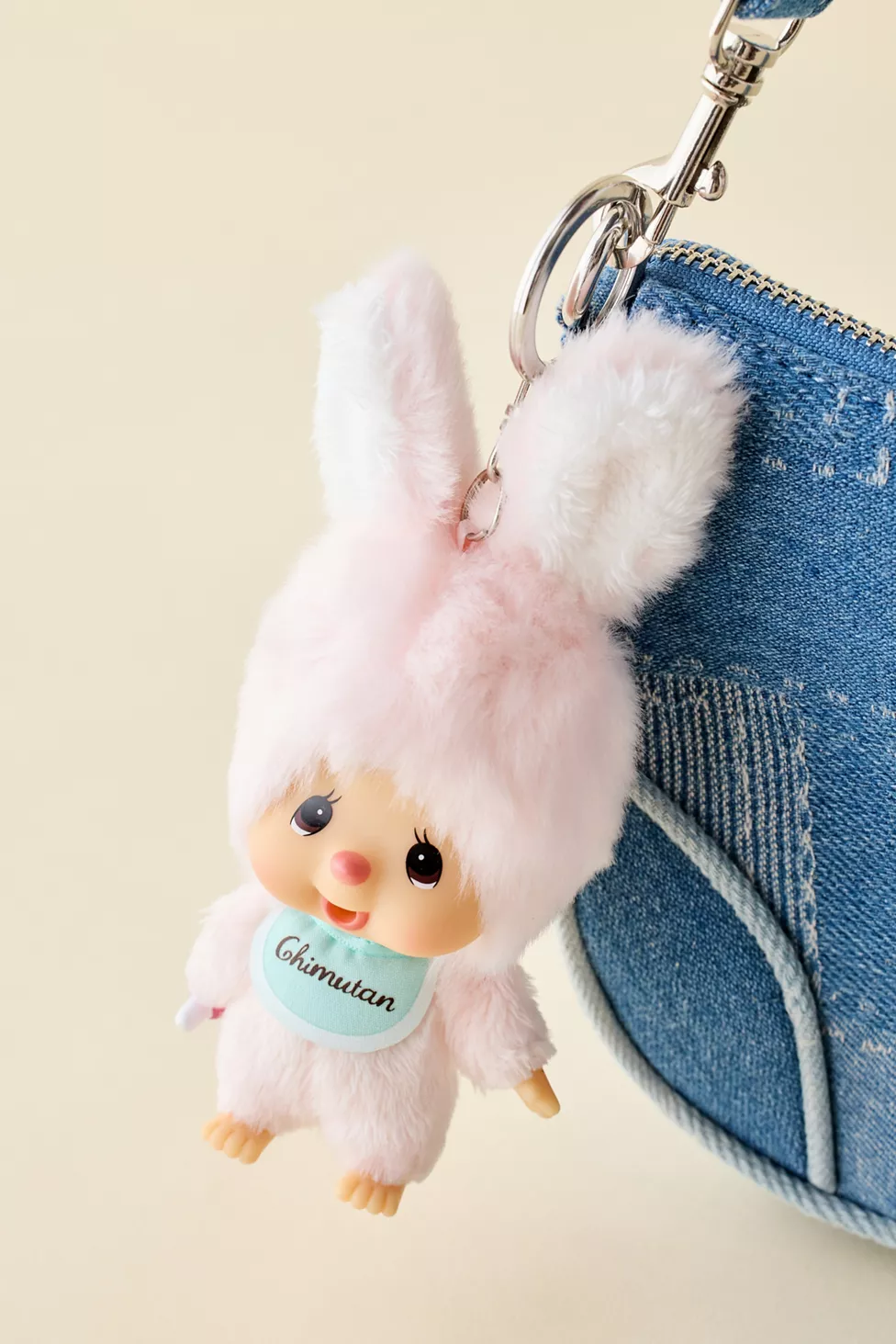 Monchhichi Chimutan Large Face Keychain