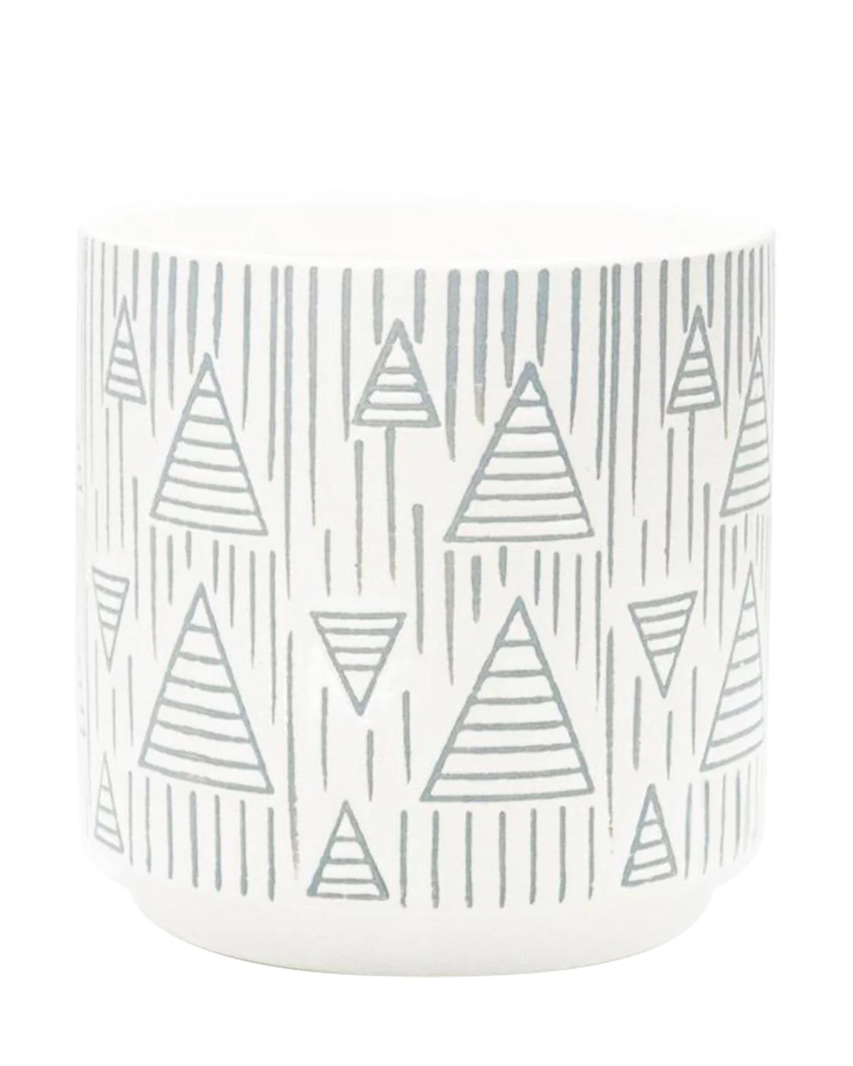 Blue Christmas Tree Pot
