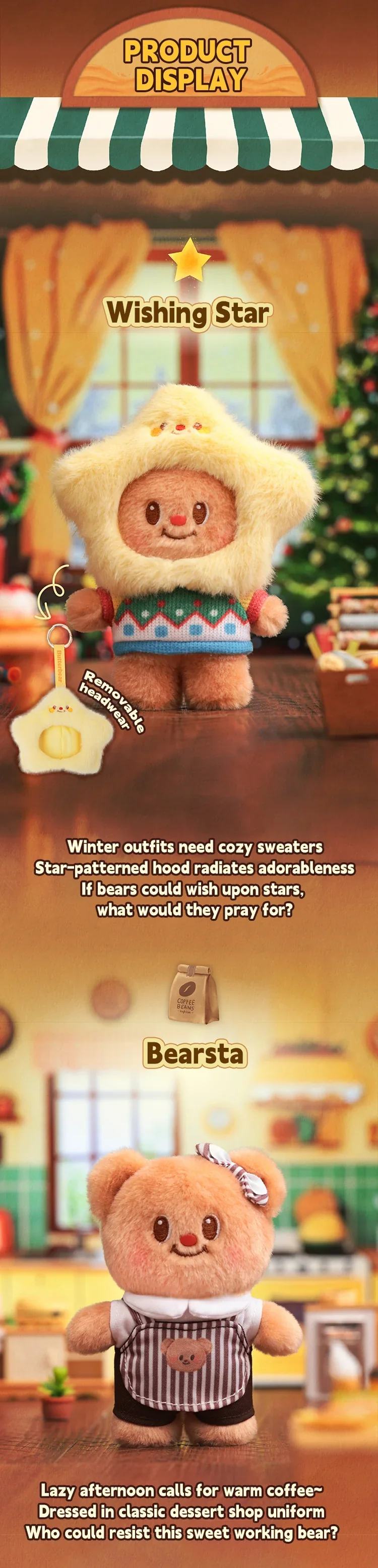 Butterbear Versatile Wardrobe Plush Blind Box - Image 3