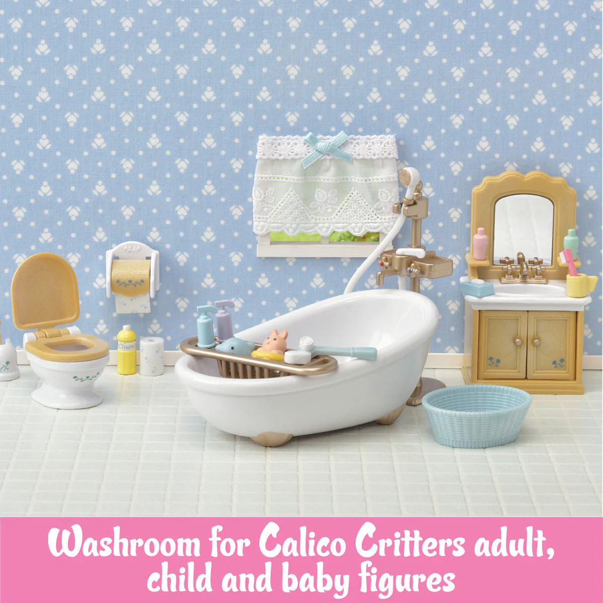 Calico Critters Country Bathroom Set - Image 3