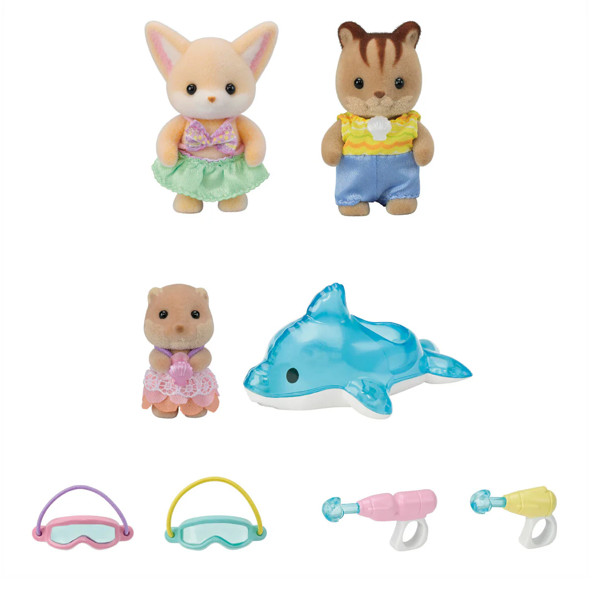 Calico Critter Nursery Friends -Pool Fun Trio - Image 3