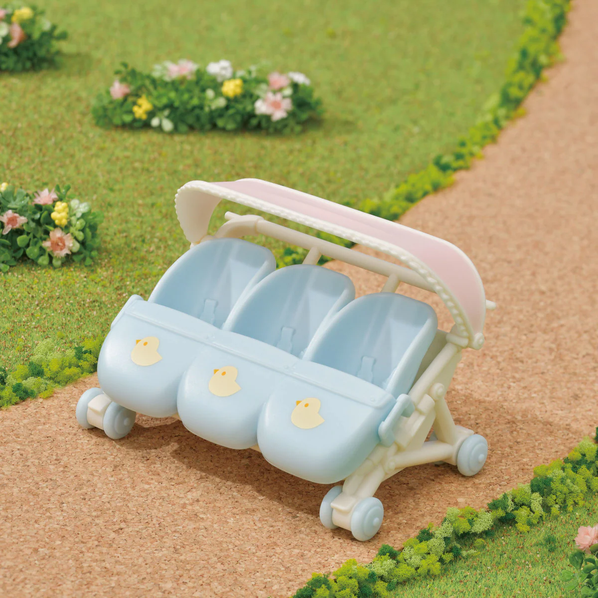 Calico Critters Triplets Stroller - Image 4