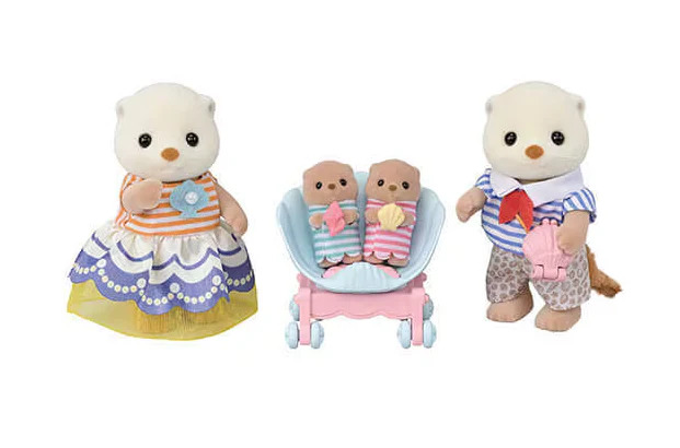 Calico Critters Sea Otter Family