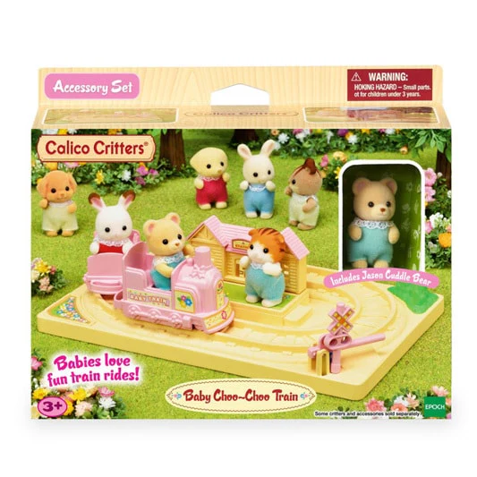 Calico Critters Baby Choo-Choo Train - Image 4