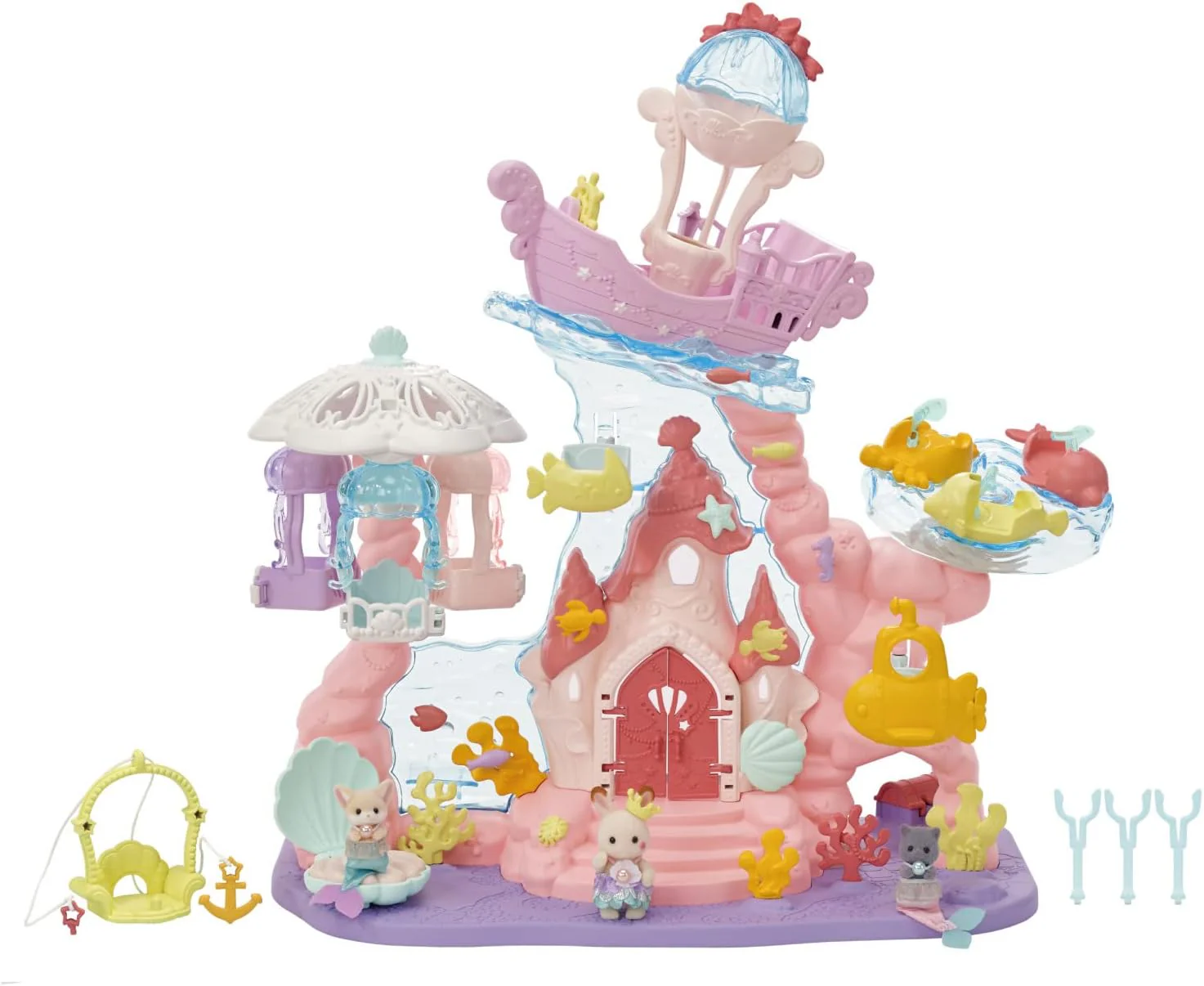 Calico Critters Baby Mermaid Castle - Image 4