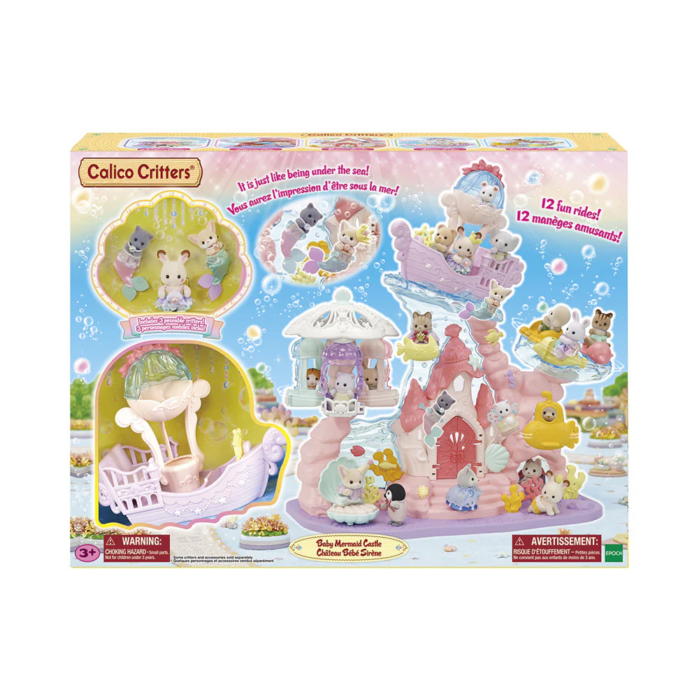 Calico Critters Baby Mermaid Castle - Image 5