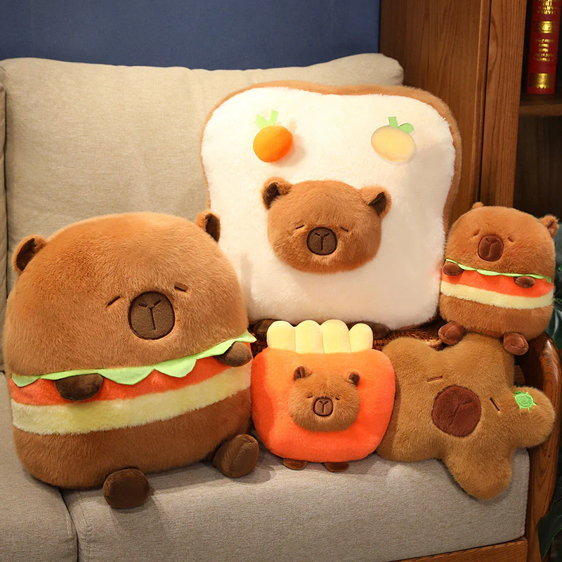 Capybara Plush Toast - Image 2