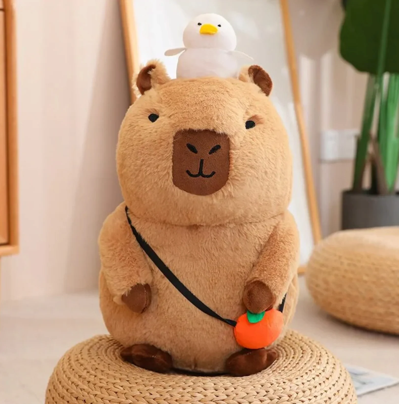 Capybara Plushy with Orange - Image 5