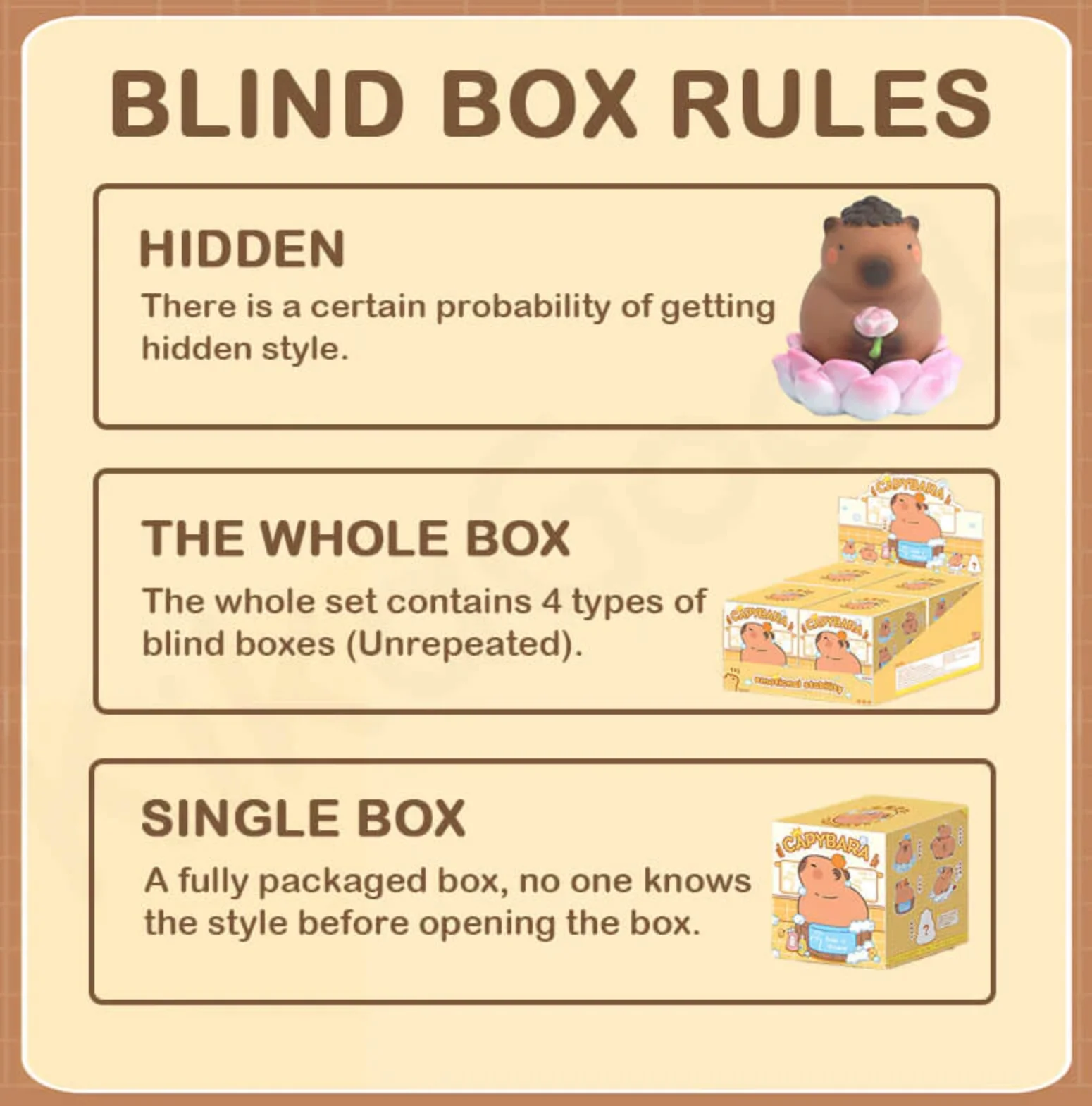 Capybara Blind Box - Image 4
