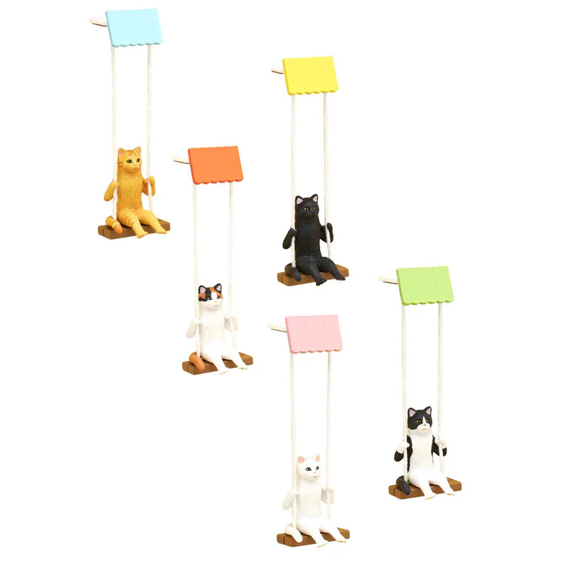 Kitan Club - Cat on a Swing Blind Box