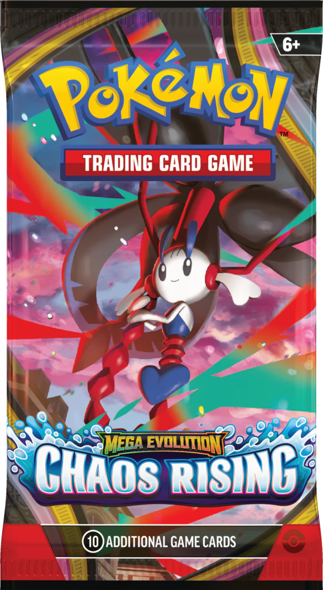 Pokemon - Mega Evolution - Chaos Rising - Sleeved Booster Pack - Image 4