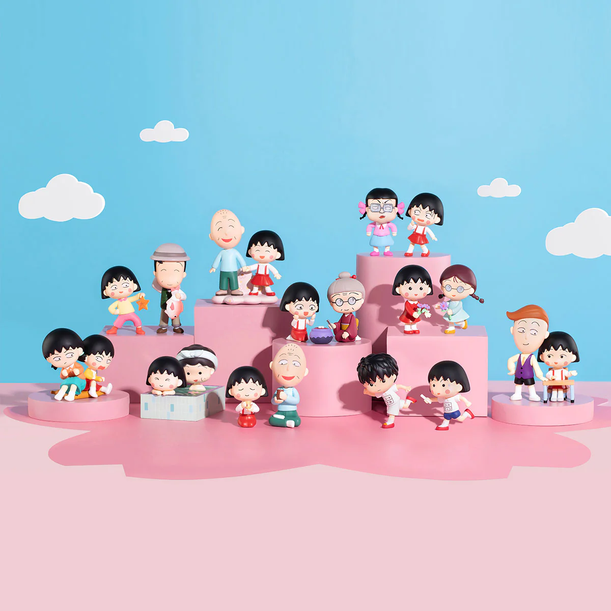 Chibi Maruko Chan's The Time With You Series Figures - Image 8