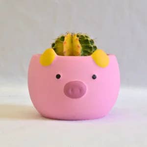 Colorful Matte Animal Pot - Image 3