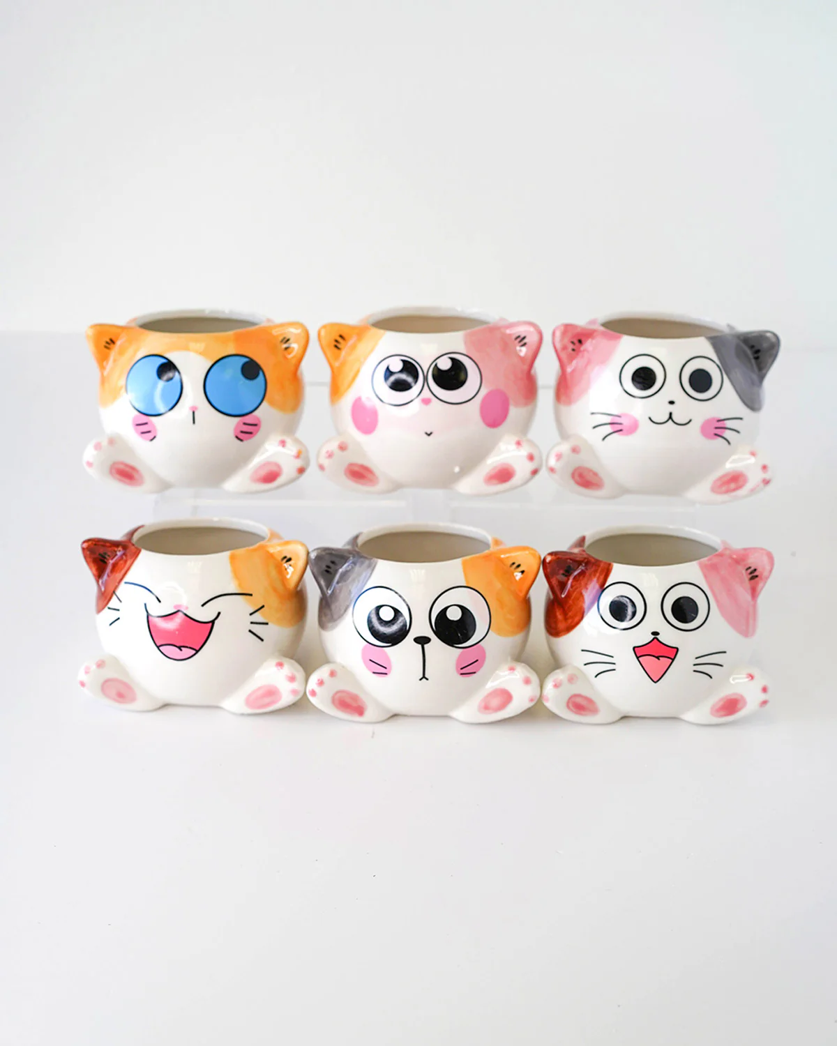 Sitting Cats Planters