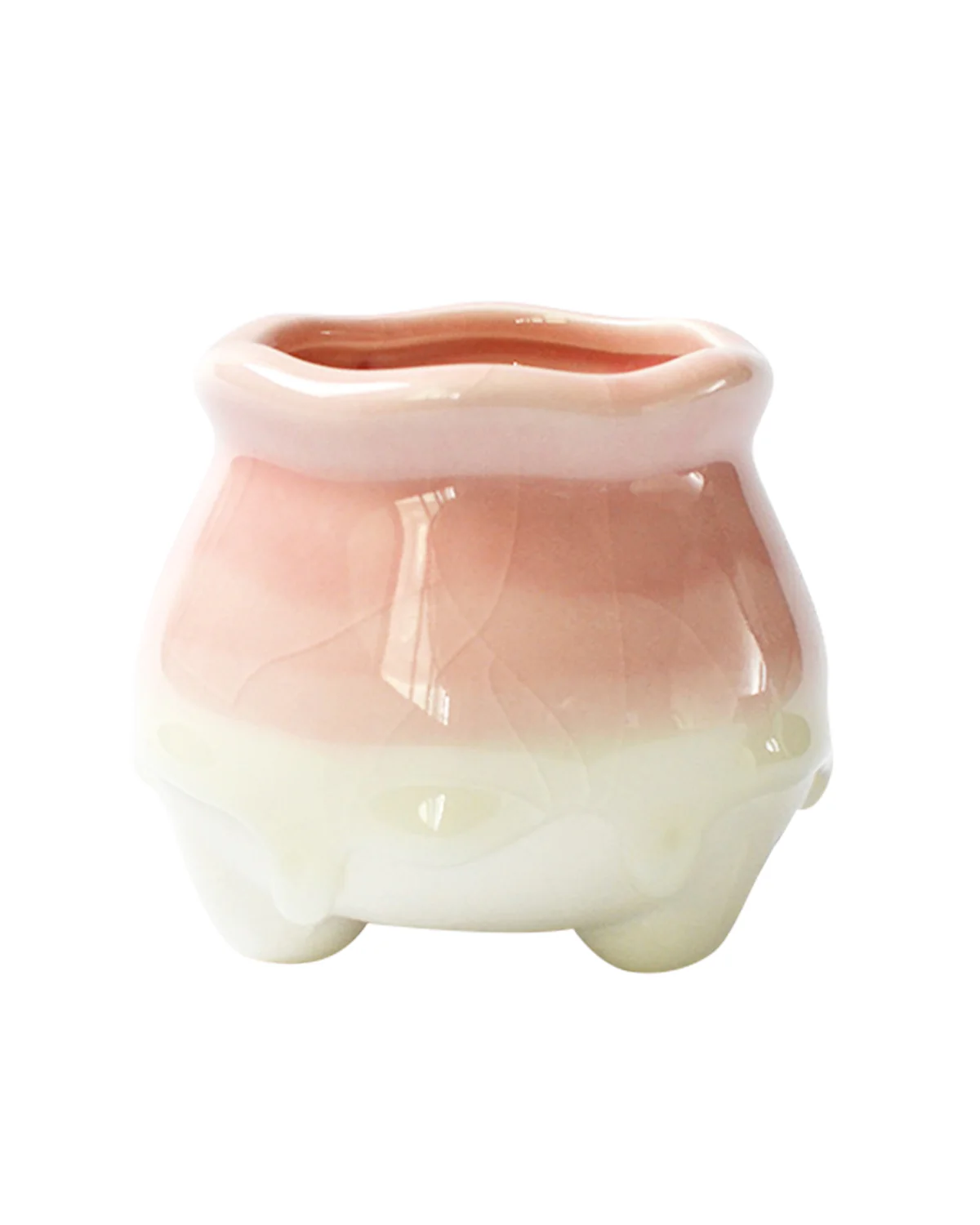 Dripping Glazed Lotus Pots - Image 4
