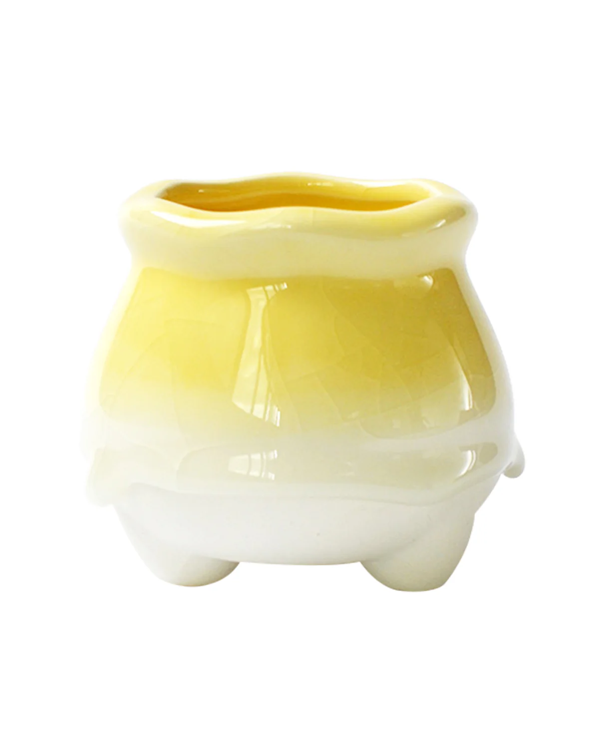 Dripping Glazed Lotus Pots - Image 5