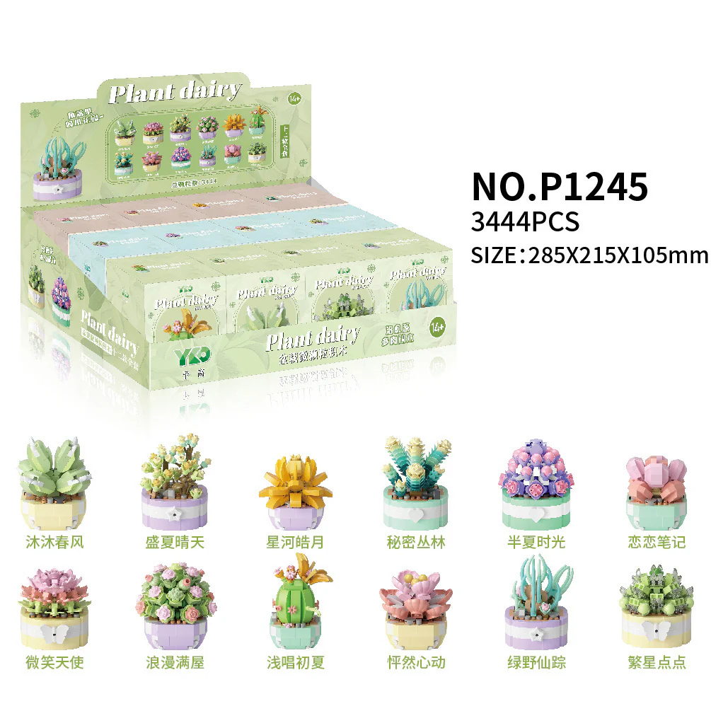 Plant Diary - Plant Blocks