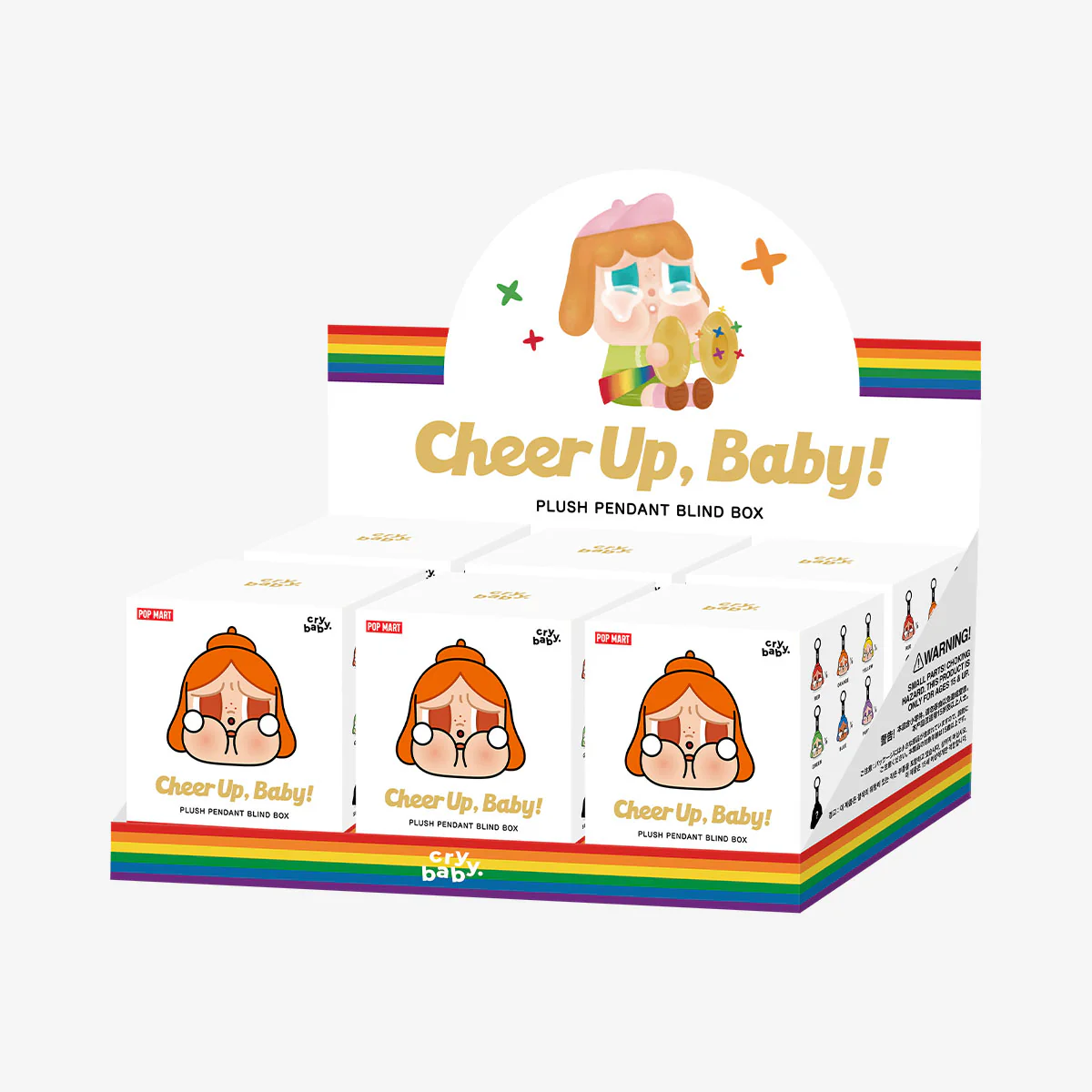 CRYBABY Cheer Up, baby! Series Plush Pendant Blind Box - Image 12
