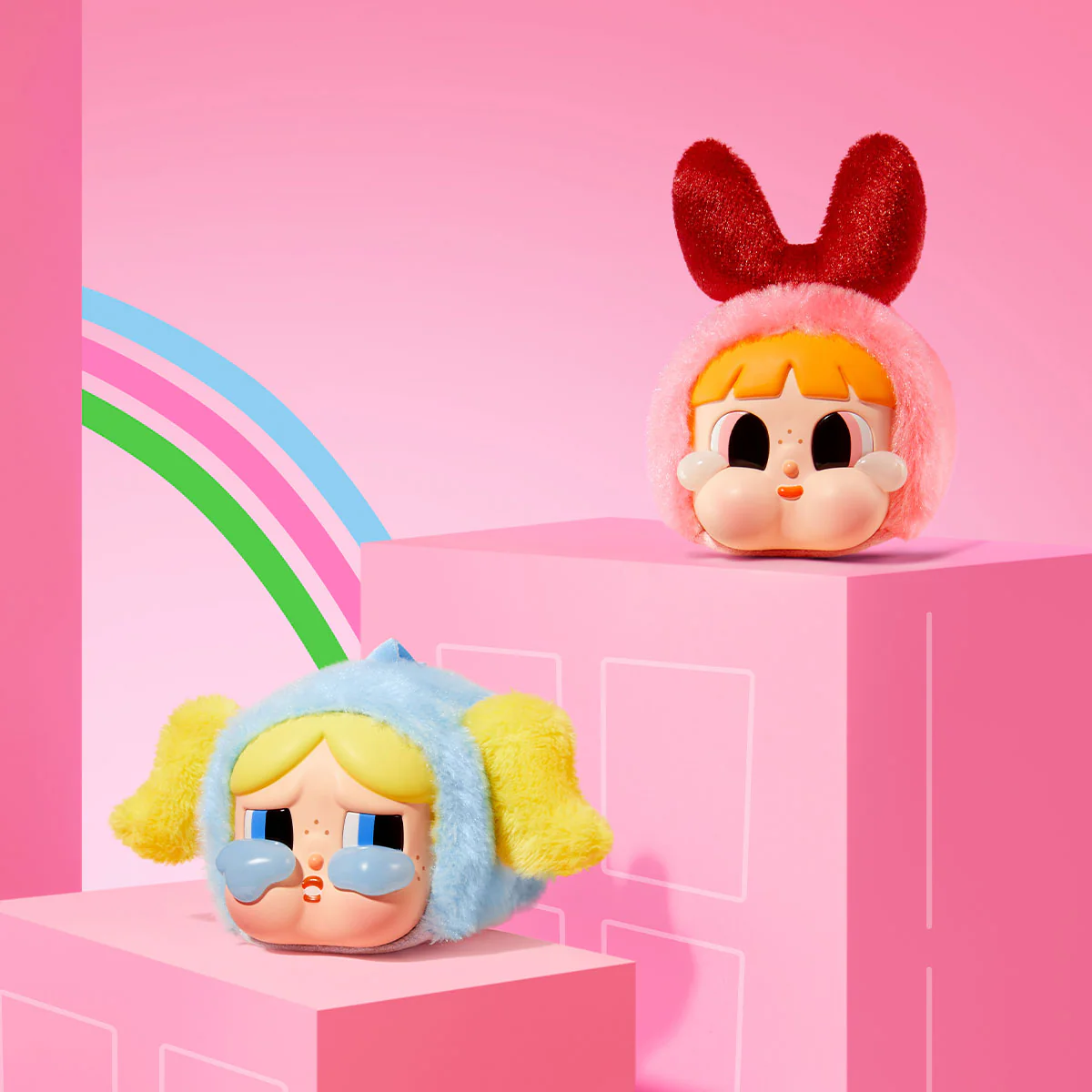 CRYBABY Powerpuff Girls Series-Vinyl Face Plush Blind Box - Image 7