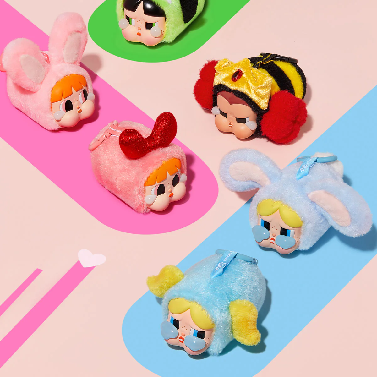 CRYBABY Powerpuff Girls Series-Vinyl Face Plush Blind Box - Image 9
