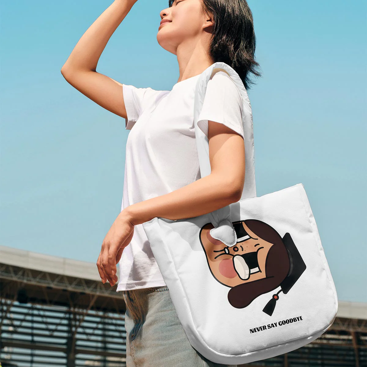 CRYBABY Sunset Concert Series - Cotton Filled Shoulder Bag - Image 4