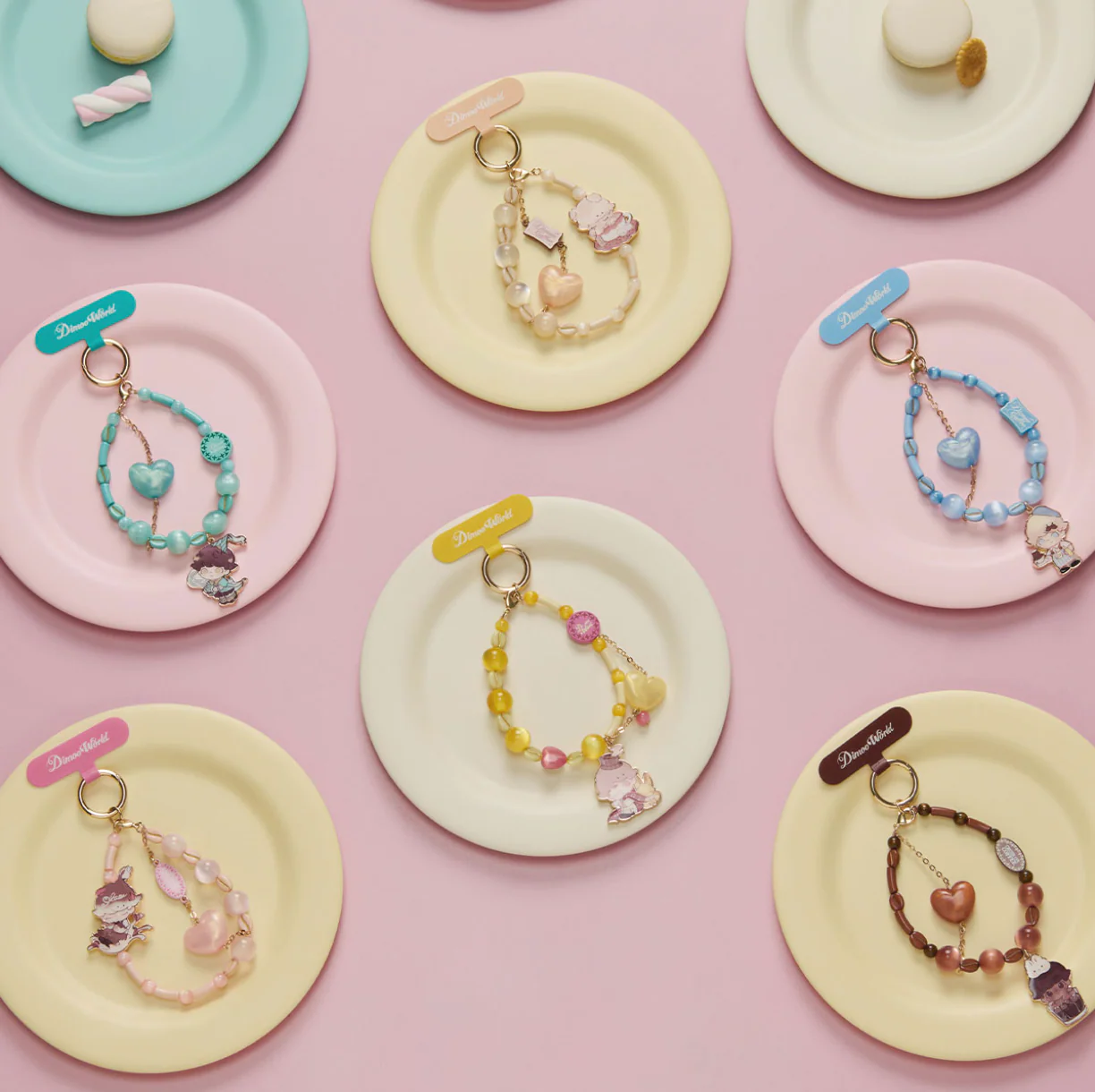 DIMOO Crush on Coffee Series-Phone Charm Blind Box - Image 3