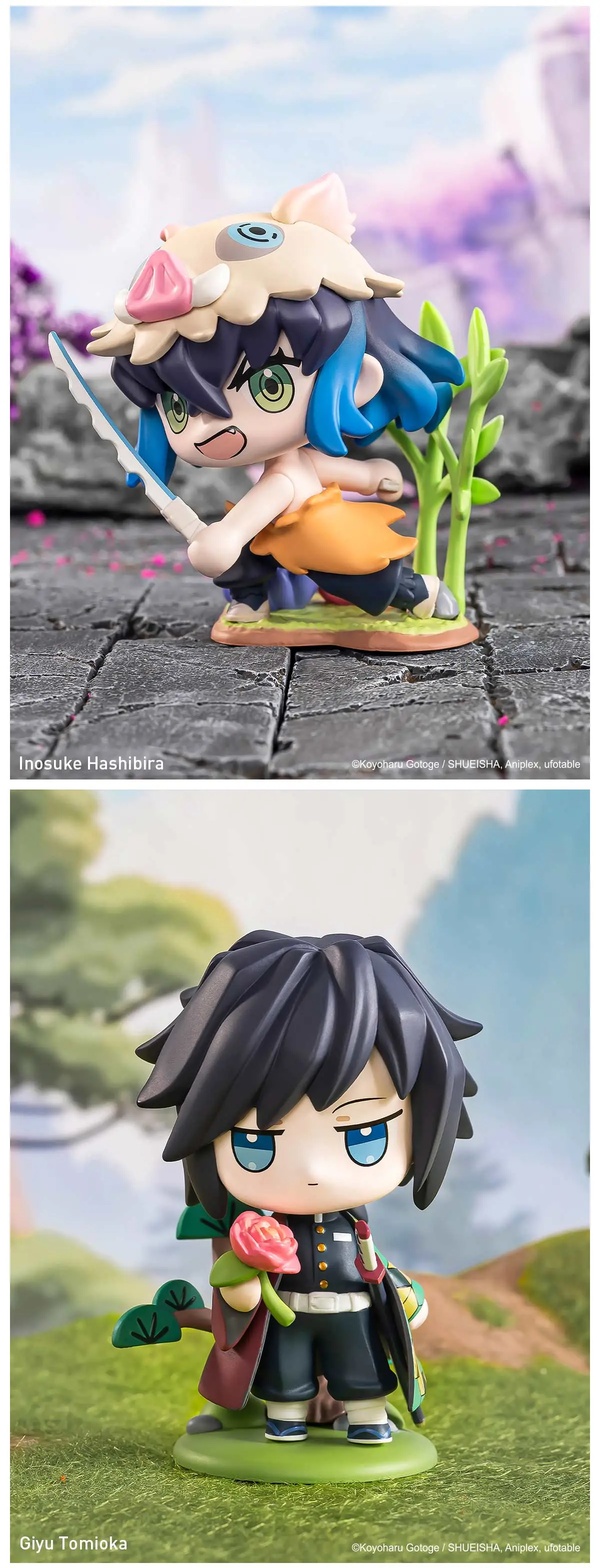 Demon Slayer: Kimetsu no Yaiba Birth Flower Series Figures - Image 4