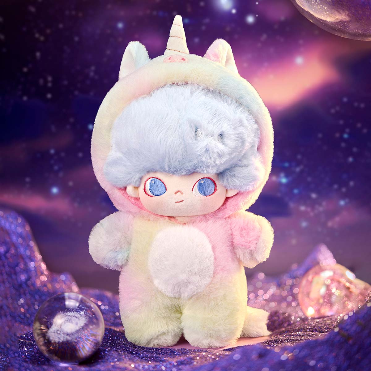 DIMOO: No One's Gonna Sleep Tonight Series-20cm Cotton Doll (Unicorn) - Image 4