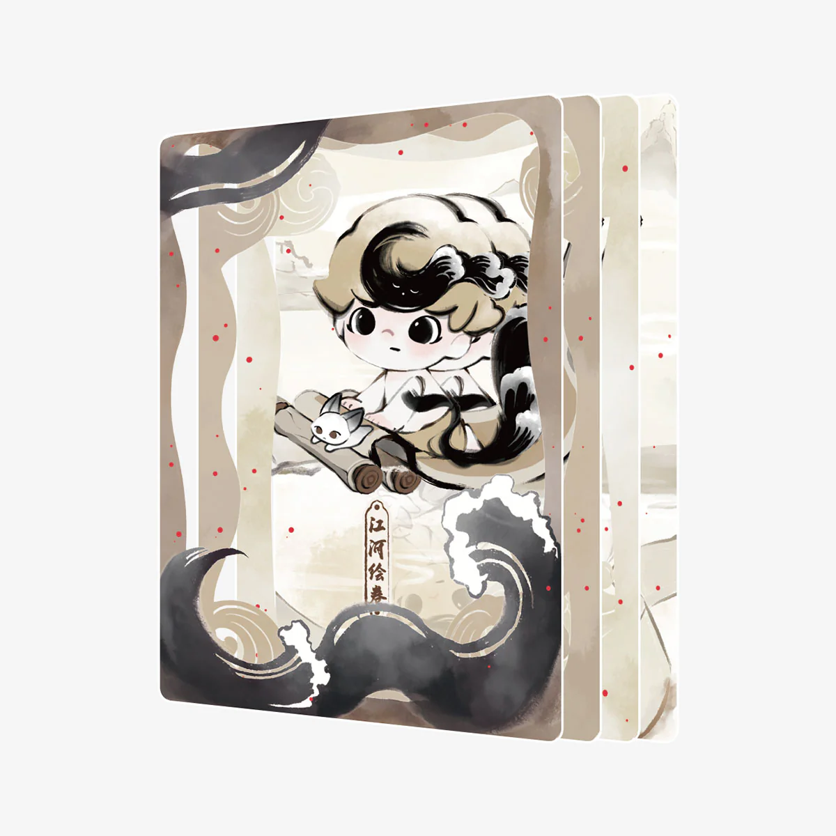 DIMOO Stories in the Cup Series Figures Art Collection Cards - Image 5