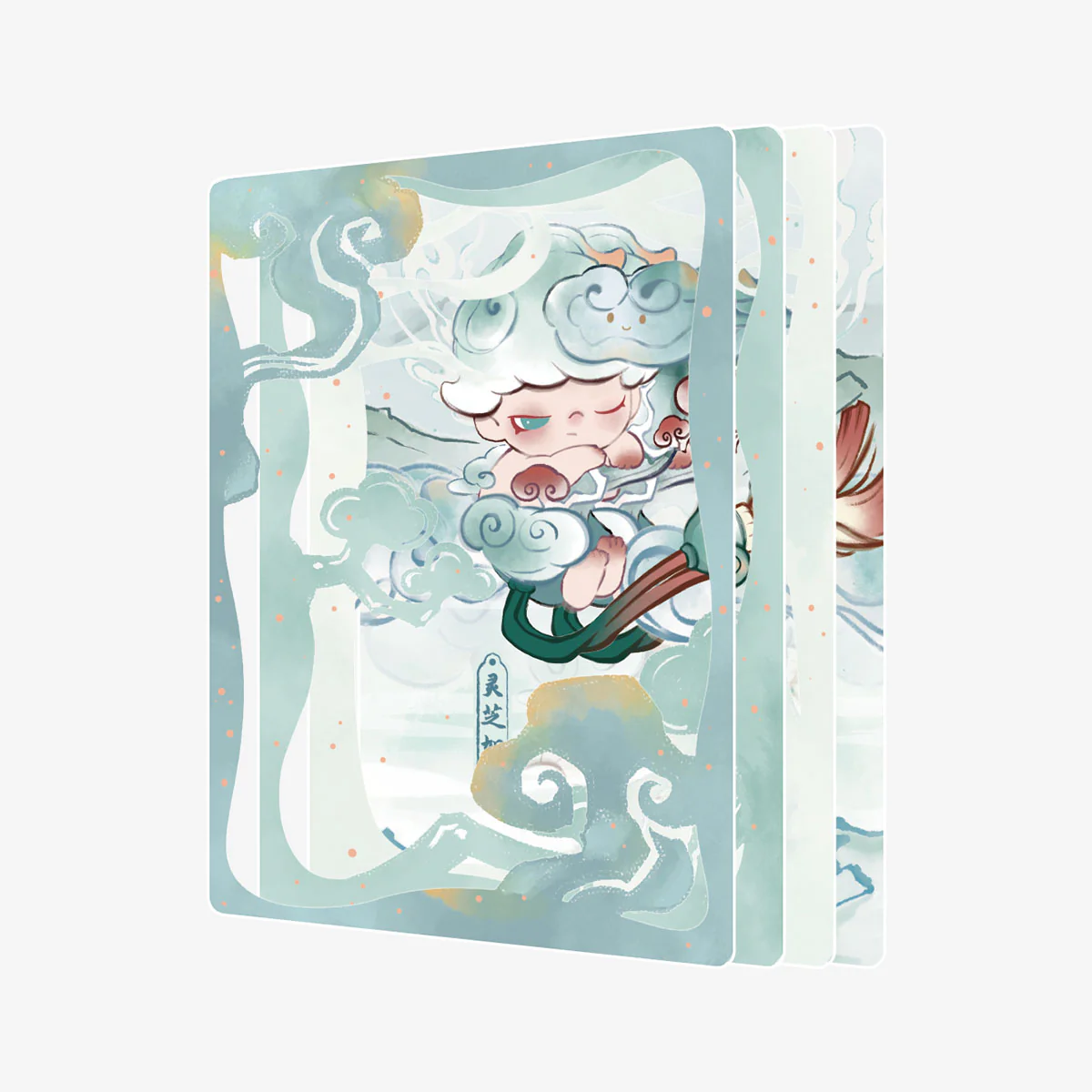DIMOO Stories in the Cup Series Figures Art Collection Cards - Image 7