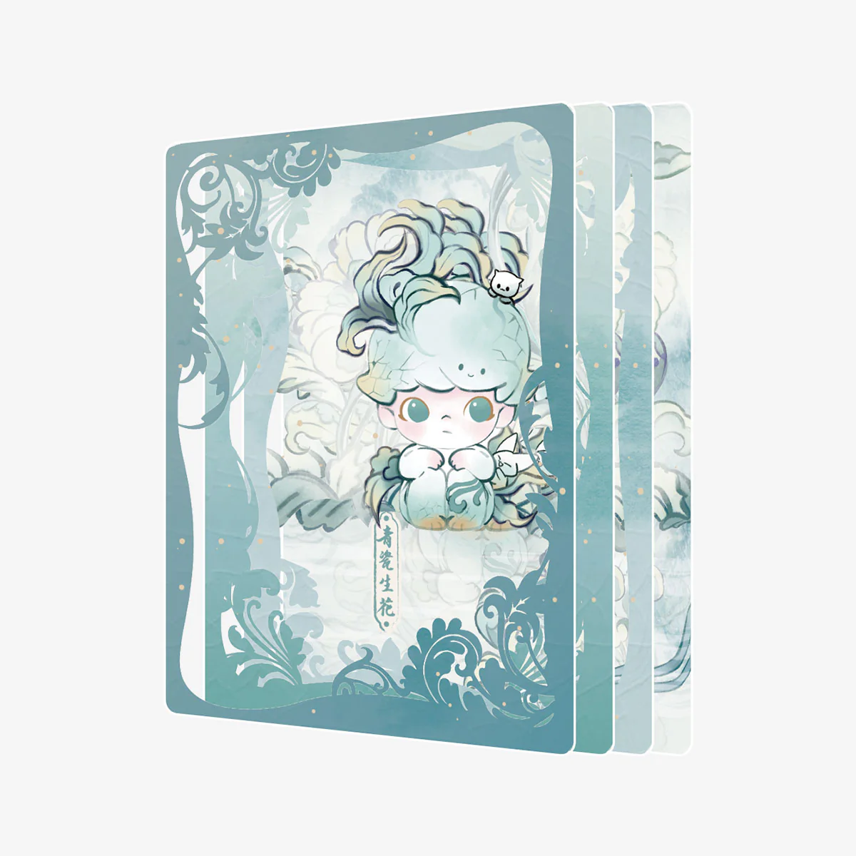 DIMOO Stories in the Cup Series Figures Art Collection Cards - Image 9