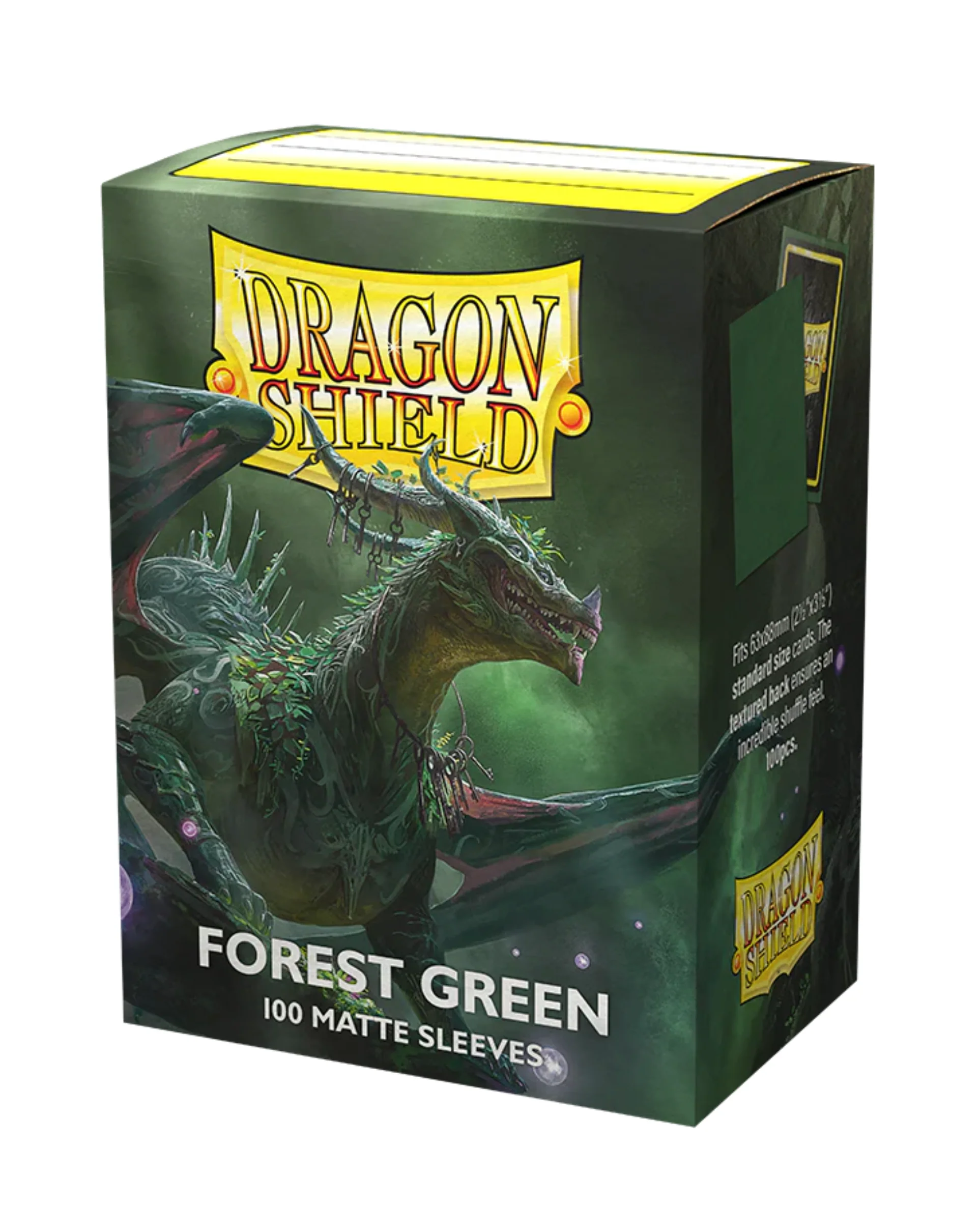 Dragon Shield Sleeves Matte Forest Green (100ct) - Image 3