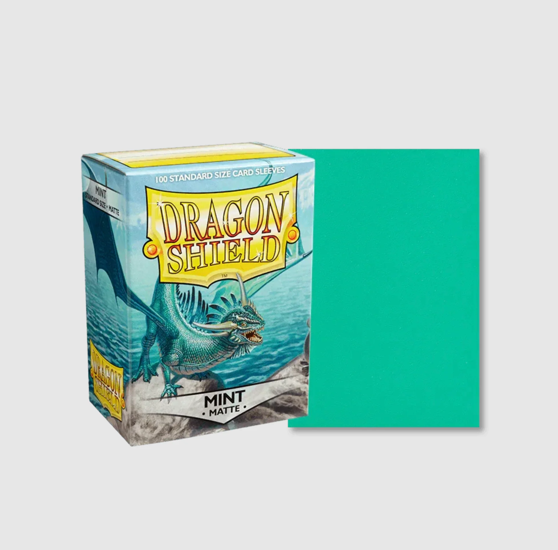 Dragon Shield Sleeves Matte Mint (100ct) - Image 2
