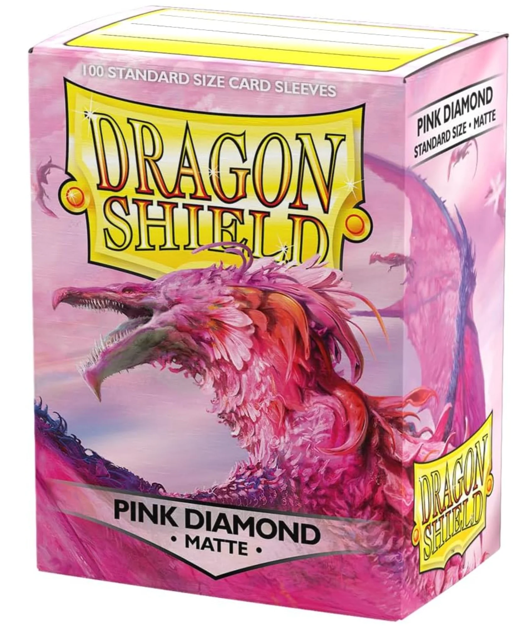 Dragon Shield Sleeves Matte Pink Diamond (100ct) - Image 2