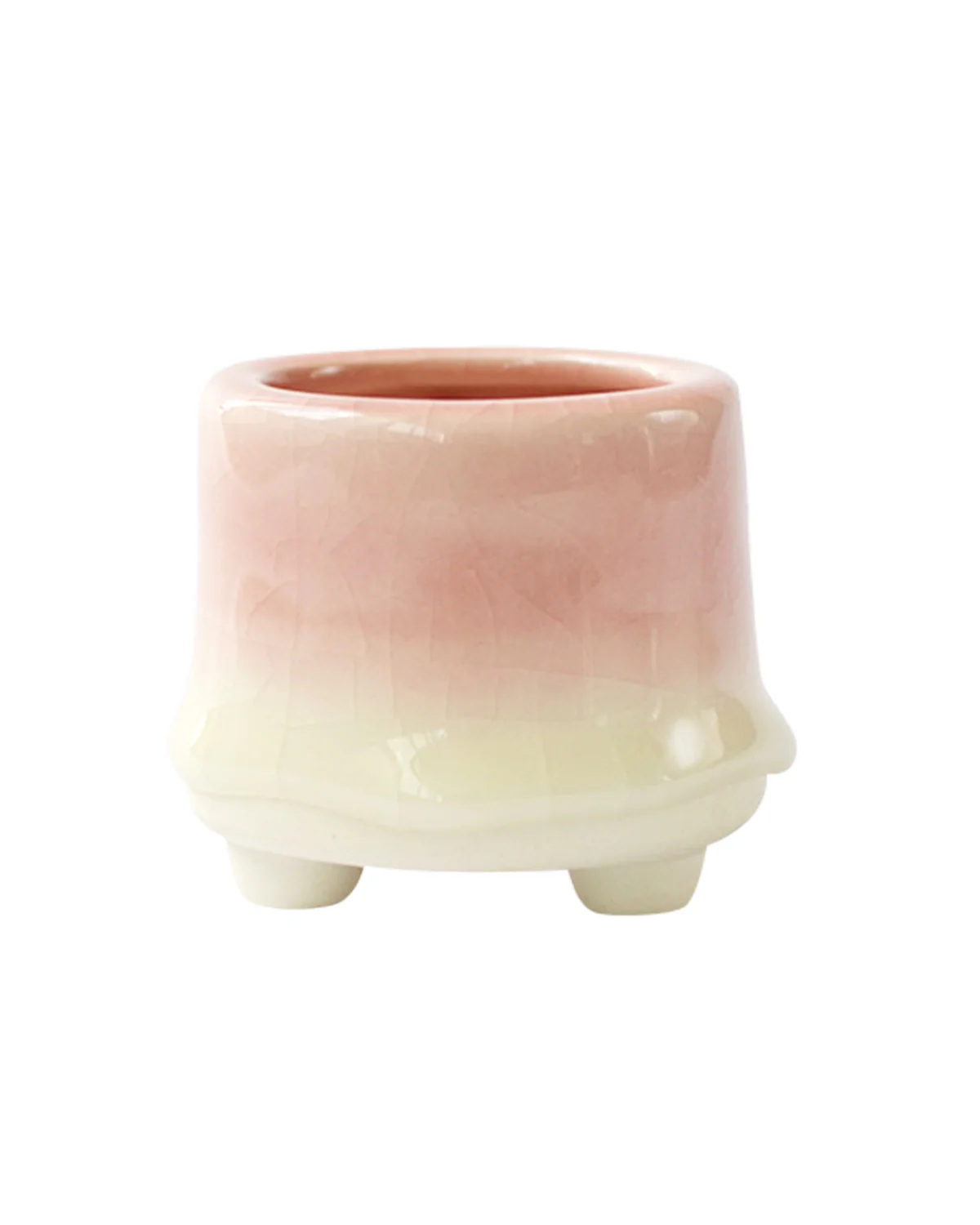 Dripping Glazed Finger Pots Pink Color - Image 5