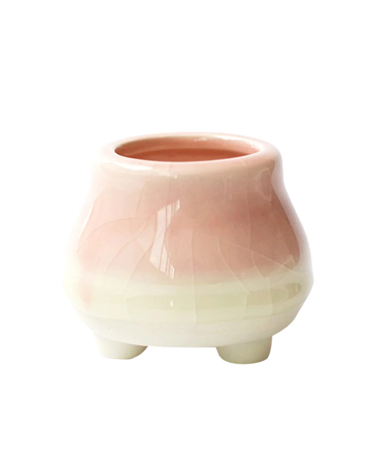 Dripping Glazed Finger Pots Pink Color - Image 6