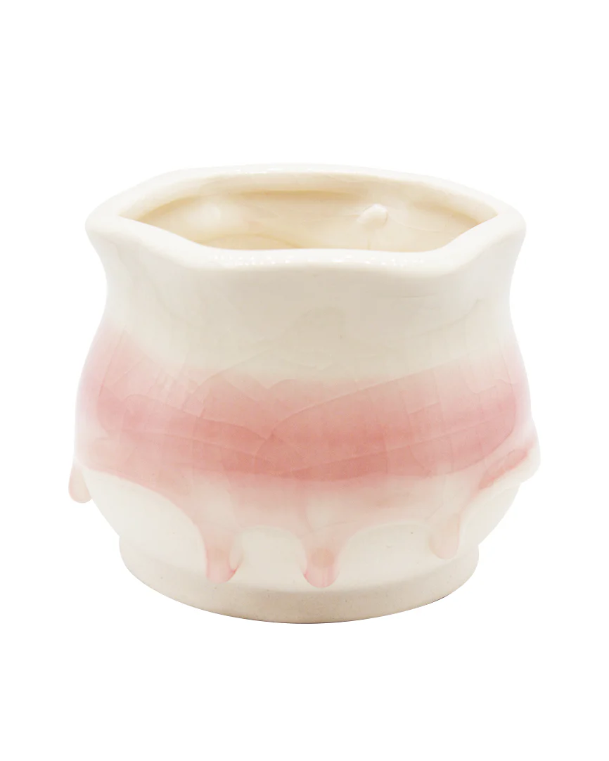 Dripping Glazed White Dream Lotus - Image 2
