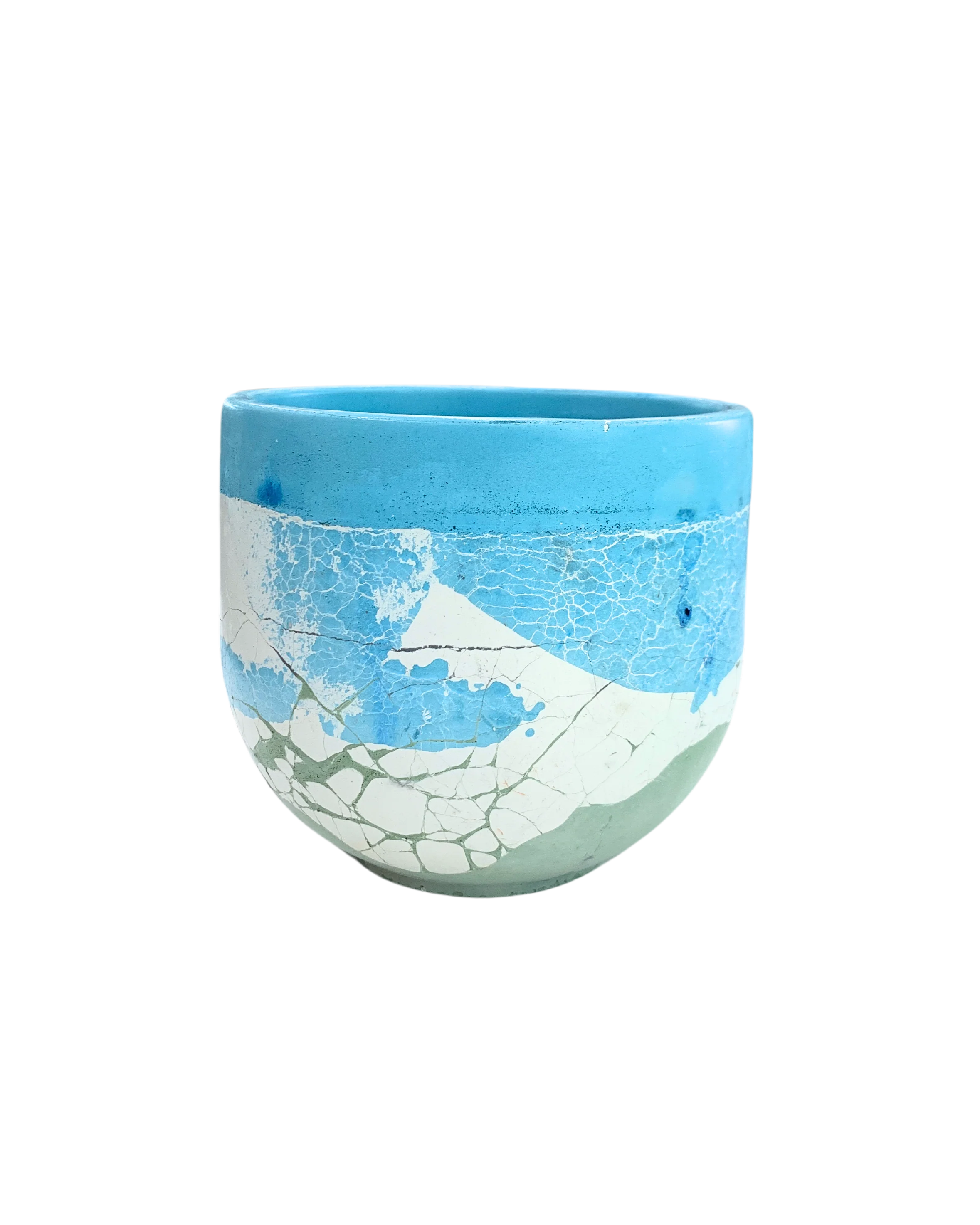 Egg Cement Planter