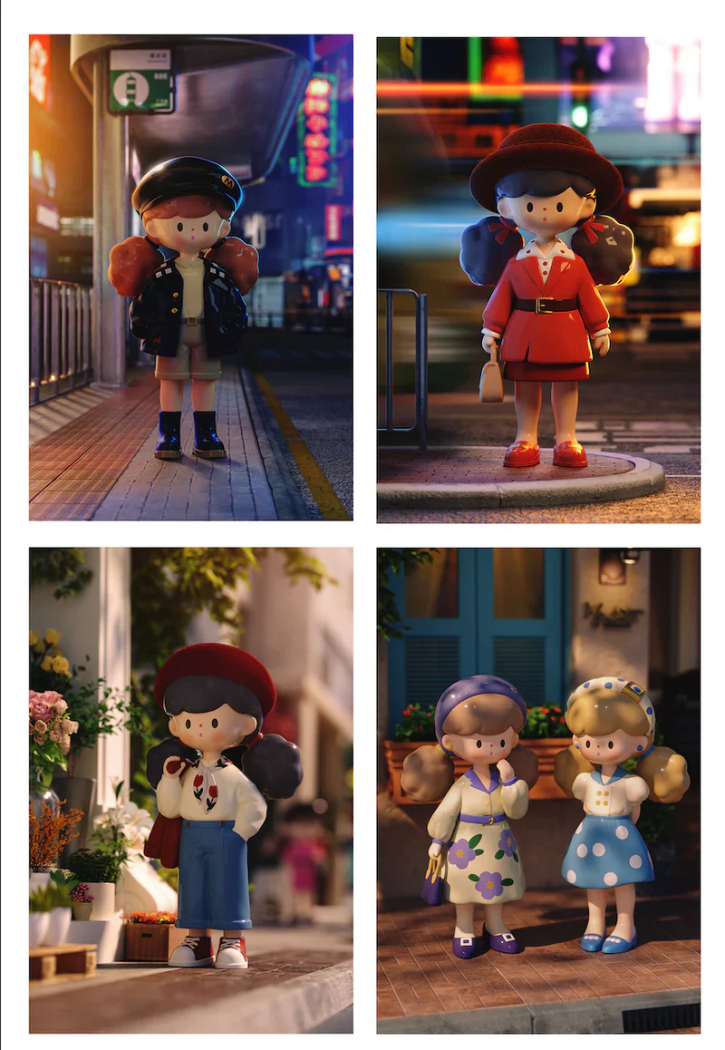[F.UN] MOLINTA - RETRO GIRLS SERIES BLIND BOX - Image 2