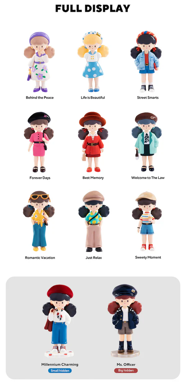 [F.UN] MOLINTA - RETRO GIRLS SERIES BLIND BOX - Image 6