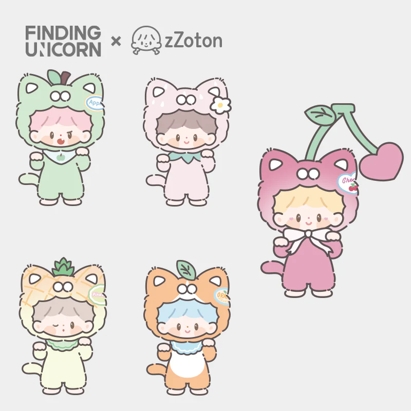 FINDING UNICORN - zZoton My Little Cat Fruit Party Series Blind Box - Image 5