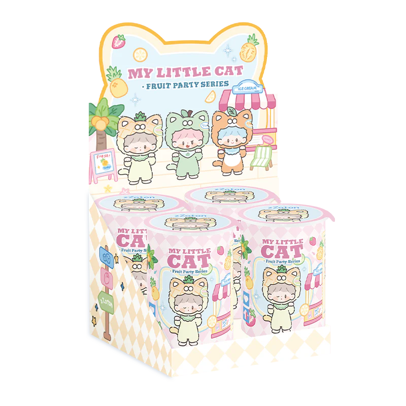 FINDING UNICORN - zZoton My Little Cat Fruit Party Series Blind Box - Image 7