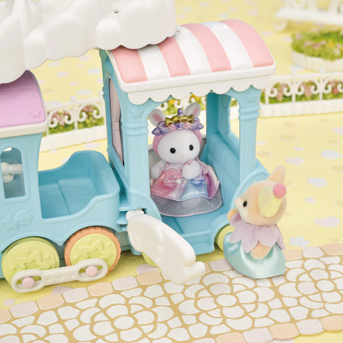 Calico Critters Floating Cloud Rainbow Train - Image 3
