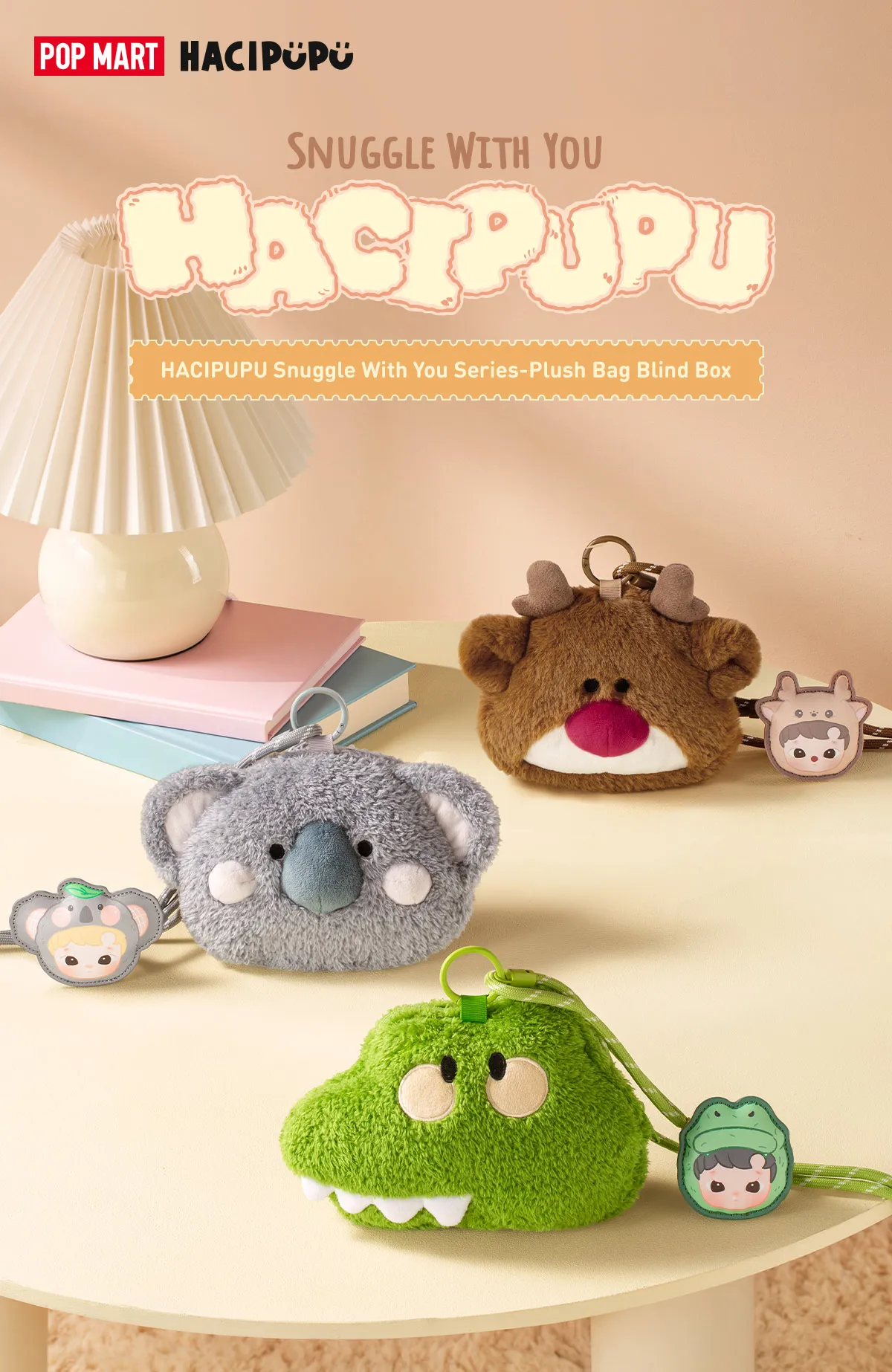 HACIPUPU Snuggle With You Series-Plush Bag Blind Box - Image 2