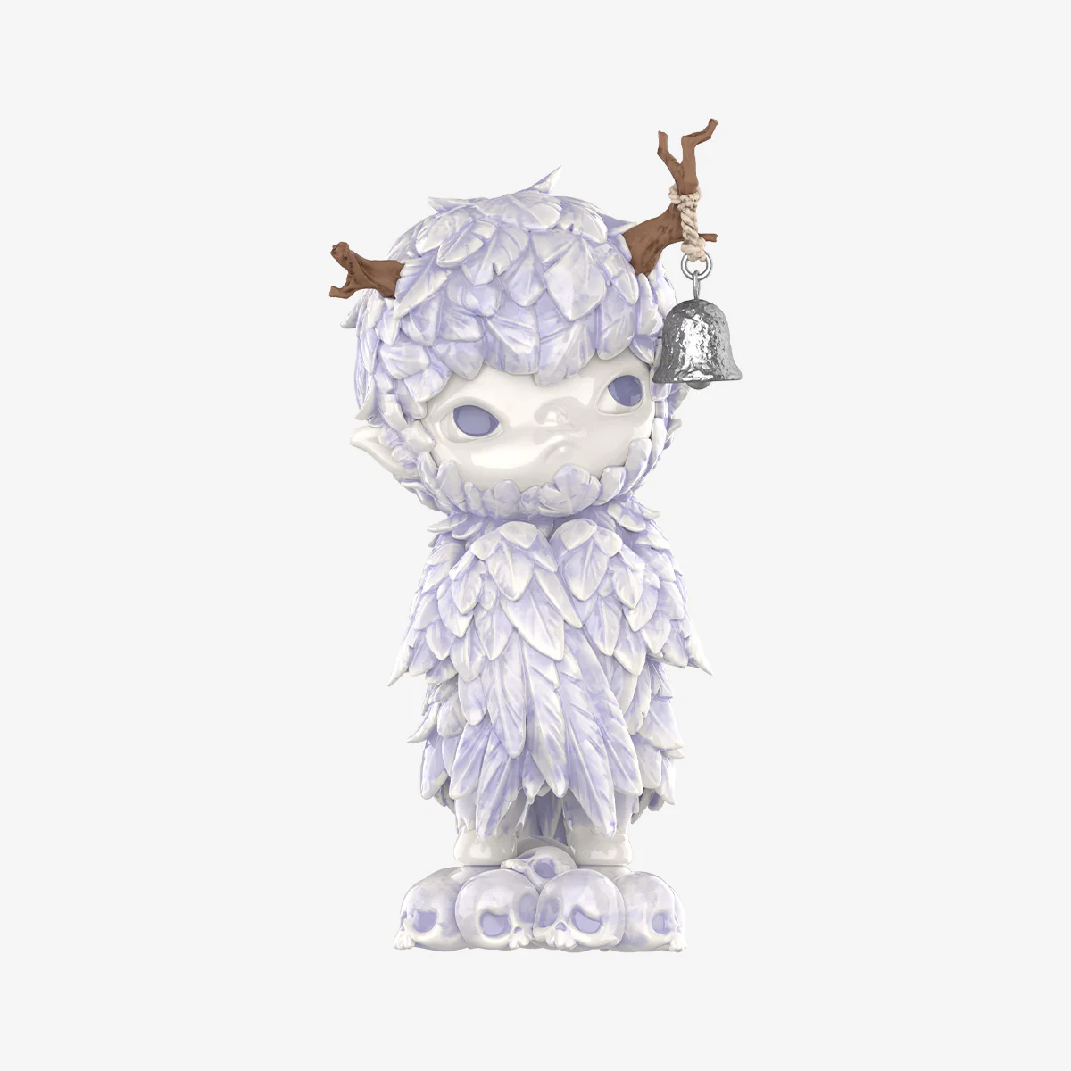 Hirono Ceramic Feather Figurine